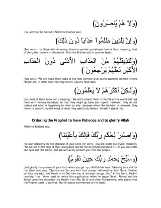 A compilation of the Abridged Tafsir Ibn Kathir Volumes 1 - 10  ( commentary of the meaning ) 