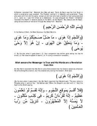 A compilation of the Abridged Tafsir Ibn Kathir Volumes 1 - 10  ( commentary of the meaning ) 