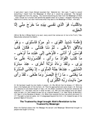 A compilation of the Abridged Tafsir Ibn Kathir Volumes 1 - 10  ( commentary of the meaning ) 