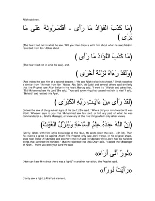 A compilation of the Abridged Tafsir Ibn Kathir Volumes 1 - 10  ( commentary of the meaning ) 