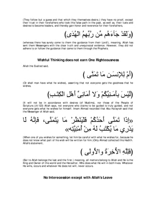 A compilation of the Abridged Tafsir Ibn Kathir Volumes 1 - 10  ( commentary of the meaning ) 