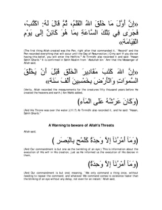 A compilation of the Abridged Tafsir Ibn Kathir Volumes 1 - 10  ( commentary of the meaning ) 