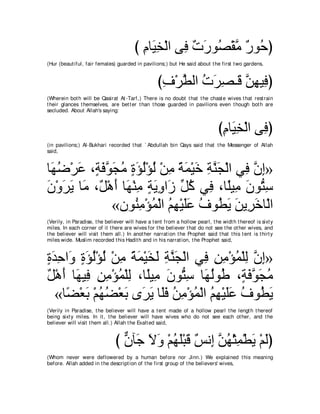 A compilation of the Abridged Tafsir Ibn Kathir Volumes 1 - 10  ( commentary of the meaning ) 