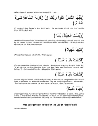 A compilation of the Abridged Tafsir Ibn Kathir Volumes 1 - 10  ( commentary of the meaning ) 