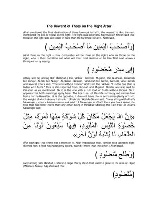 A compilation of the Abridged Tafsir Ibn Kathir Volumes 1 - 10  ( commentary of the meaning ) 