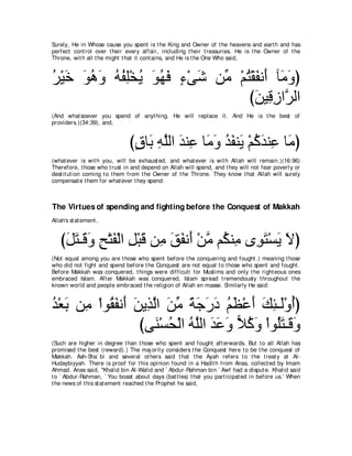 A compilation of the Abridged Tafsir Ibn Kathir Volumes 1 - 10  ( commentary of the meaning ) 