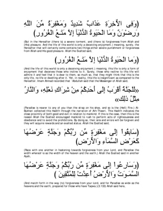 A compilation of the Abridged Tafsir Ibn Kathir Volumes 1 - 10  ( commentary of the meaning ) 