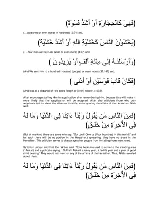 A compilation of the Abridged Tafsir Ibn Kathir Volumes 1 - 10  ( commentary of the meaning ) 