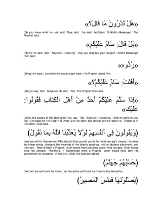 A compilation of the Abridged Tafsir Ibn Kathir Volumes 1 - 10  ( commentary of the meaning ) 