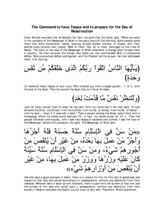 A compilation of the Abridged Tafsir Ibn Kathir Volumes 1 - 10  ( commentary of the meaning ) 