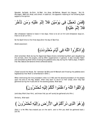 A compilation of the Abridged Tafsir Ibn Kathir Volumes 1 - 10  ( commentary of the meaning ) 