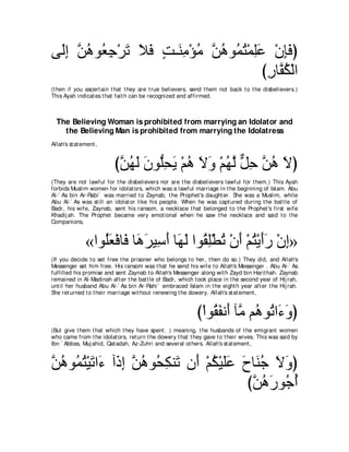 A compilation of the Abridged Tafsir Ibn Kathir Volumes 1 - 10  ( commentary of the meaning ) 