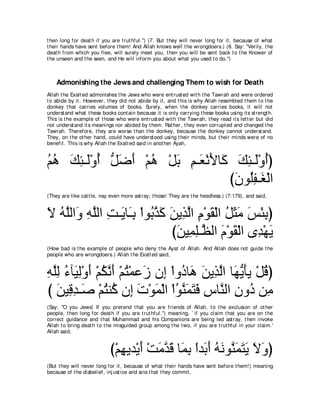 A compilation of the Abridged Tafsir Ibn Kathir Volumes 1 - 10  ( commentary of the meaning ) 
