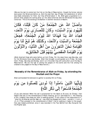 A compilation of the Abridged Tafsir Ibn Kathir Volumes 1 - 10  ( commentary of the meaning ) 