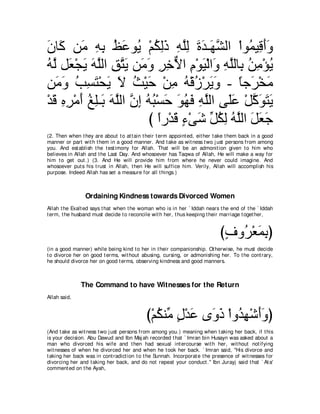 A compilation of the Abridged Tafsir Ibn Kathir Volumes 1 - 10  ( commentary of the meaning ) 