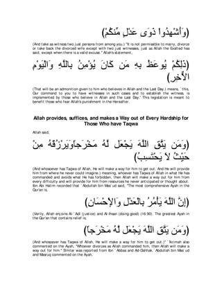 A compilation of the Abridged Tafsir Ibn Kathir Volumes 1 - 10  ( commentary of the meaning ) 