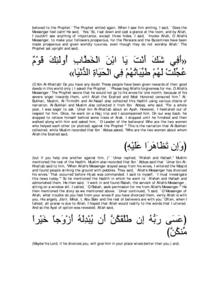 A compilation of the Abridged Tafsir Ibn Kathir Volumes 1 - 10  ( commentary of the meaning ) 