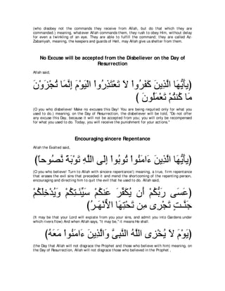 A compilation of the Abridged Tafsir Ibn Kathir Volumes 1 - 10  ( commentary of the meaning ) 