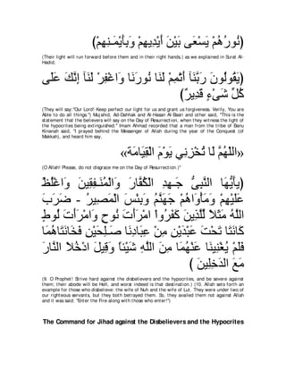 A compilation of the Abridged Tafsir Ibn Kathir Volumes 1 - 10  ( commentary of the meaning ) 