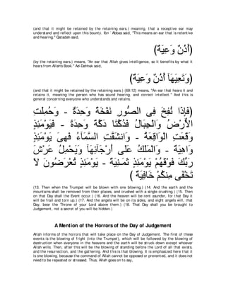 A compilation of the Abridged Tafsir Ibn Kathir Volumes 1 - 10  ( commentary of the meaning ) 