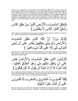 A compilation of the Abridged Tafsir Ibn Kathir Volumes 1 - 10  ( commentary of the meaning ) 