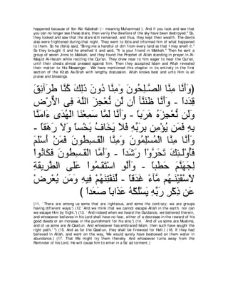 A compilation of the Abridged Tafsir Ibn Kathir Volumes 1 - 10  ( commentary of the meaning ) 