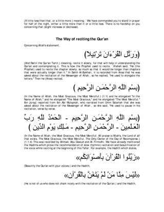 A compilation of the Abridged Tafsir Ibn Kathir Volumes 1 - 10  ( commentary of the meaning ) 