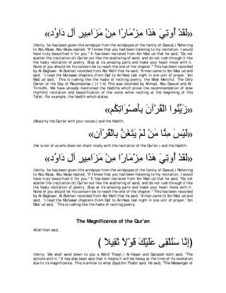 A compilation of the Abridged Tafsir Ibn Kathir Volumes 1 - 10  ( commentary of the meaning ) 