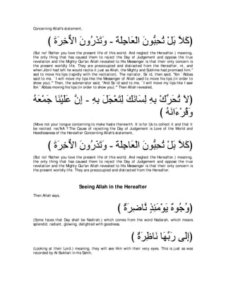 A compilation of the Abridged Tafsir Ibn Kathir Volumes 1 - 10  ( commentary of the meaning ) 
