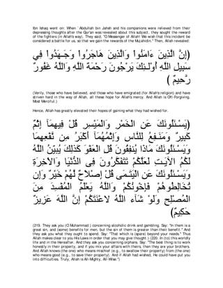 A compilation of the Abridged Tafsir Ibn Kathir Volumes 1 - 10  ( commentary of the meaning ) 