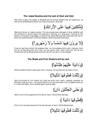 A compilation of the Abridged Tafsir Ibn Kathir Volumes 1 - 10  ( commentary of the meaning ) 