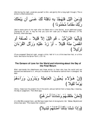 A compilation of the Abridged Tafsir Ibn Kathir Volumes 1 - 10  ( commentary of the meaning ) 