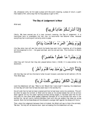 A compilation of the Abridged Tafsir Ibn Kathir Volumes 1 - 10  ( commentary of the meaning ) 