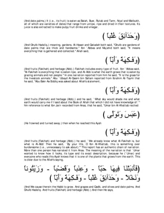 A compilation of the Abridged Tafsir Ibn Kathir Volumes 1 - 10  ( commentary of the meaning ) 