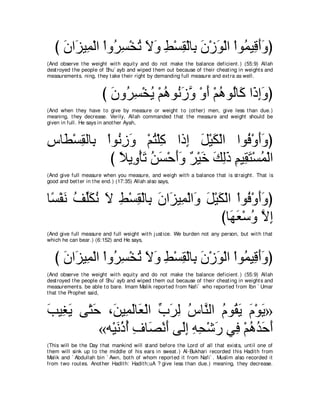 A compilation of the Abridged Tafsir Ibn Kathir Volumes 1 - 10  ( commentary of the meaning ) 