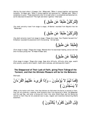 A compilation of the Abridged Tafsir Ibn Kathir Volumes 1 - 10  ( commentary of the meaning ) 