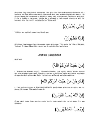 A compilation of the Abridged Tafsir Ibn Kathir Volumes 1 - 10  ( commentary of the meaning ) 