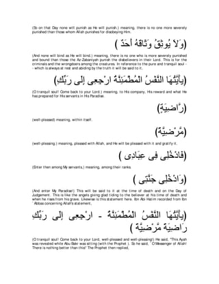 A compilation of the Abridged Tafsir Ibn Kathir Volumes 1 - 10  ( commentary of the meaning ) 