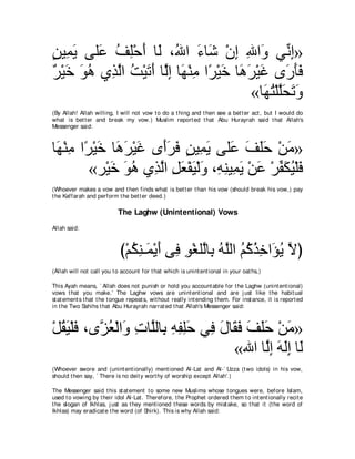 A compilation of the Abridged Tafsir Ibn Kathir Volumes 1 - 10  ( commentary of the meaning ) 