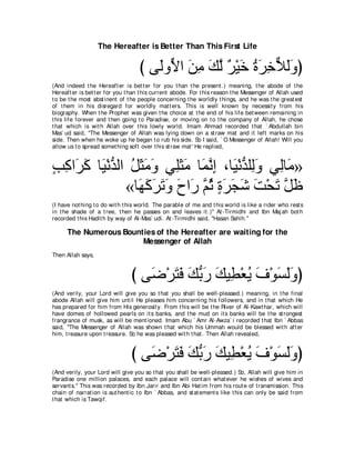 A compilation of the Abridged Tafsir Ibn Kathir Volumes 1 - 10  ( commentary of the meaning ) 