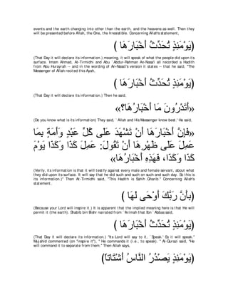 A compilation of the Abridged Tafsir Ibn Kathir Volumes 1 - 10  ( commentary of the meaning ) 