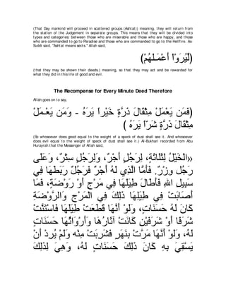 A compilation of the Abridged Tafsir Ibn Kathir Volumes 1 - 10  ( commentary of the meaning ) 