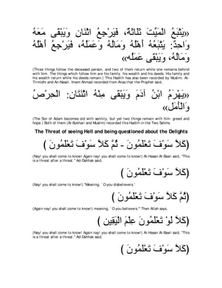 A compilation of the Abridged Tafsir Ibn Kathir Volumes 1 - 10  ( commentary of the meaning ) 