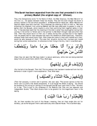 A compilation of the Abridged Tafsir Ibn Kathir Volumes 1 - 10  ( commentary of the meaning ) 