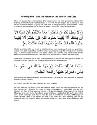 A compilation of the Abridged Tafsir Ibn Kathir Volumes 1 - 10  ( commentary of the meaning ) 