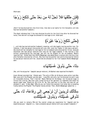 A compilation of the Abridged Tafsir Ibn Kathir Volumes 1 - 10  ( commentary of the meaning ) 