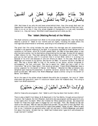 A compilation of the Abridged Tafsir Ibn Kathir Volumes 1 - 10  ( commentary of the meaning ) 