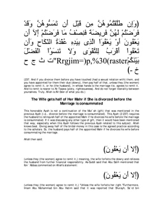 A compilation of the Abridged Tafsir Ibn Kathir Volumes 1 - 10  ( commentary of the meaning ) 