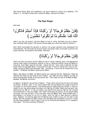 A compilation of the Abridged Tafsir Ibn Kathir Volumes 1 - 10  ( commentary of the meaning ) 