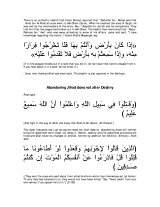 A compilation of the Abridged Tafsir Ibn Kathir Volumes 1 - 10  ( commentary of the meaning ) 